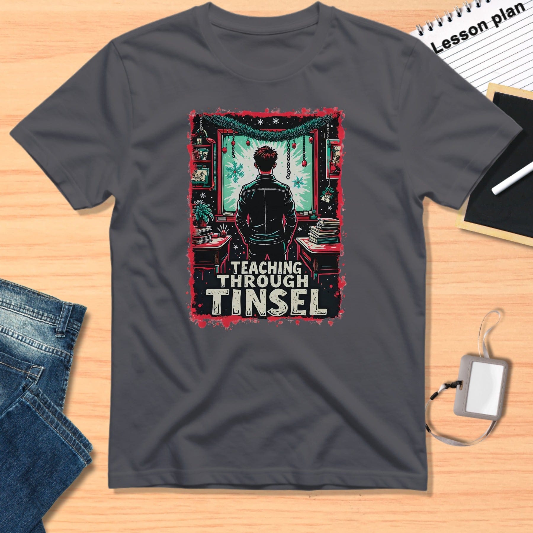 Teaching Through Tinsel Graphic Tee Product