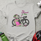 My Retirement Plan Cycling Skeleton Graphic T-shirt