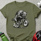Buffalo Riding Mountain Bike Graphic T-Shirt