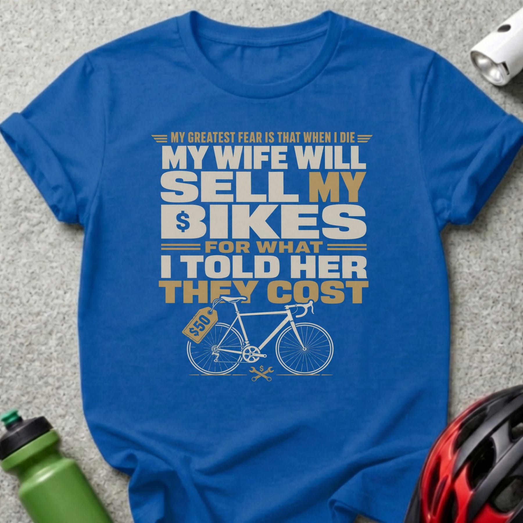 What My Bike Costs T-Shirt