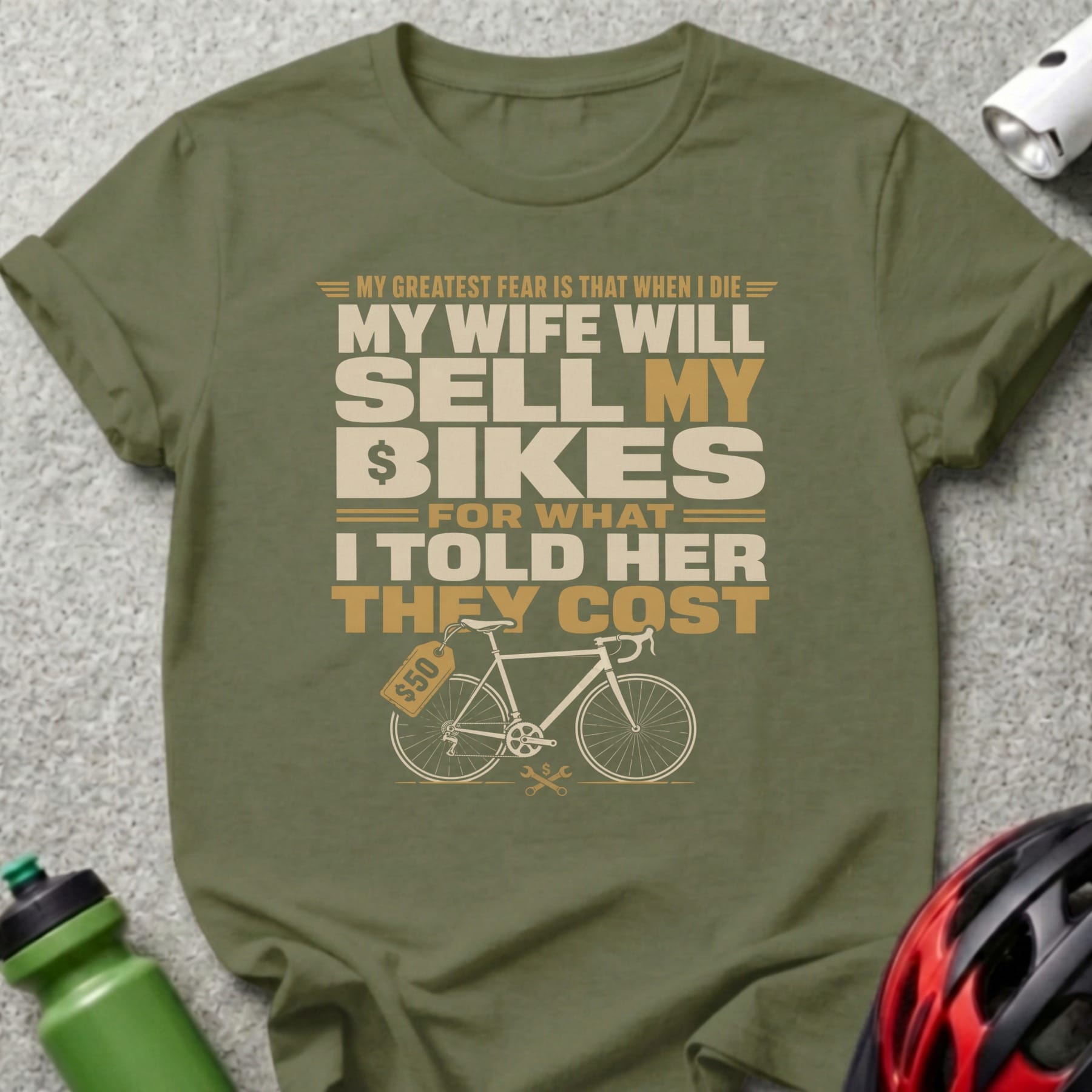 What My Bike Costs T-Shirt
