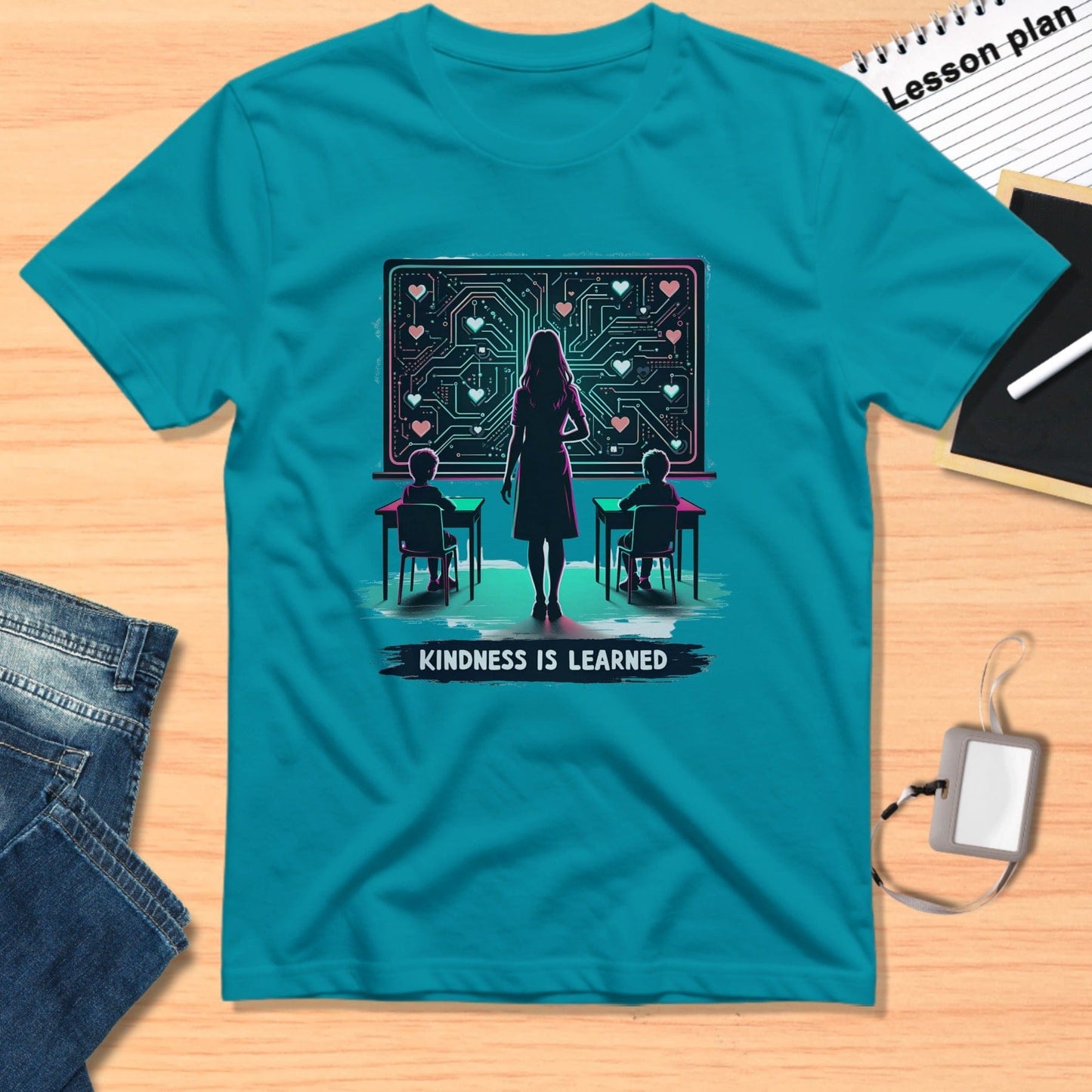 Kindness is Learned Inspiring Design T-shirt