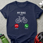 My Bike Mobile Decline Accept Call T-Shirt