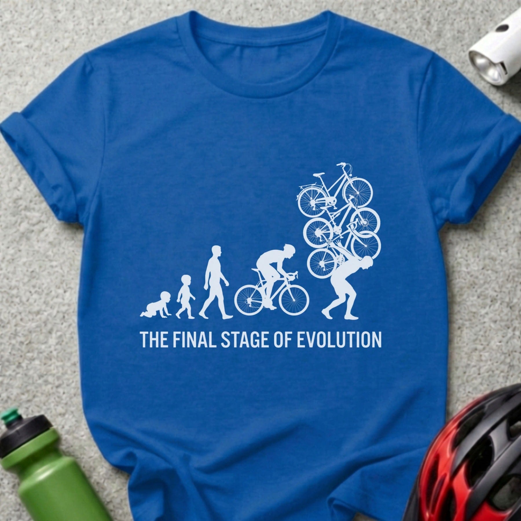 The Final Stage of Evolution Cyclist T-shirt