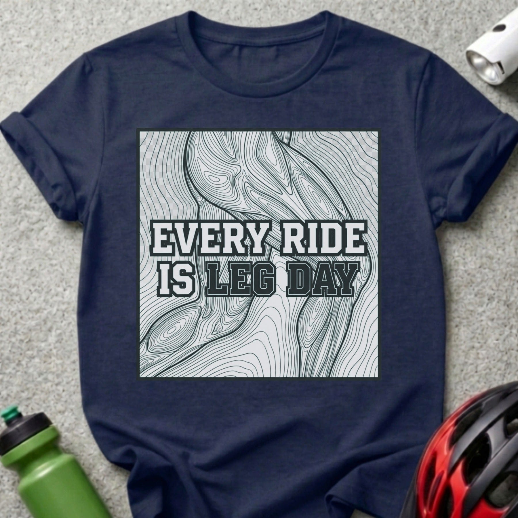 Every Ride Is Leg Day Graphic Tee