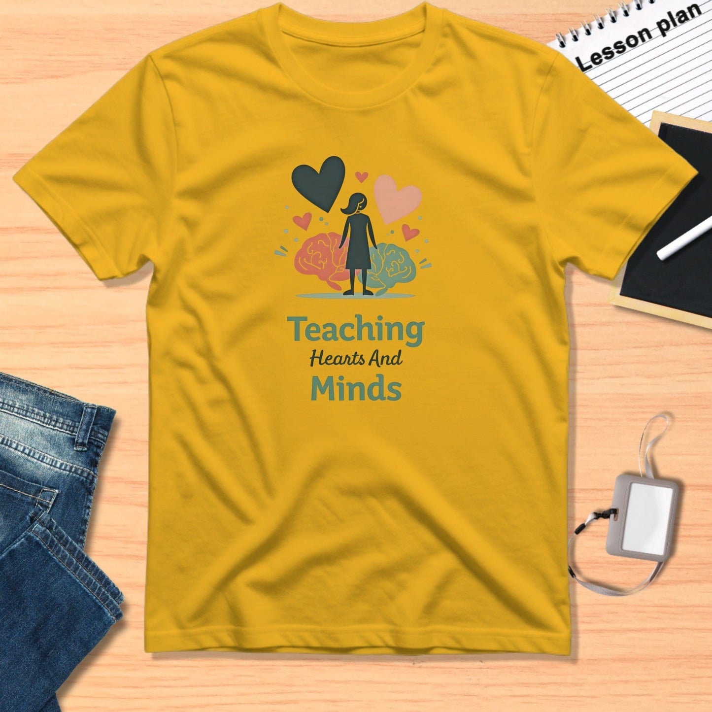 Teaching Hearts And Minds Graphic T-Shirt