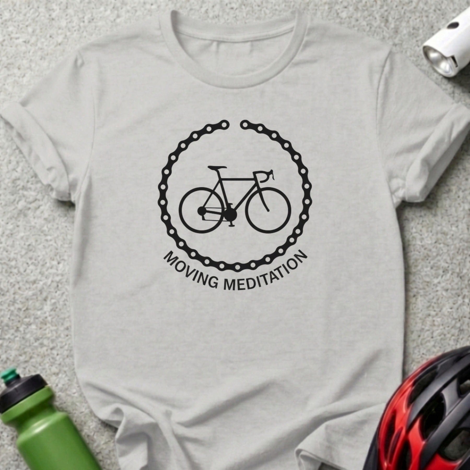 Moving Meditation Cycling Graphic T-Shirt