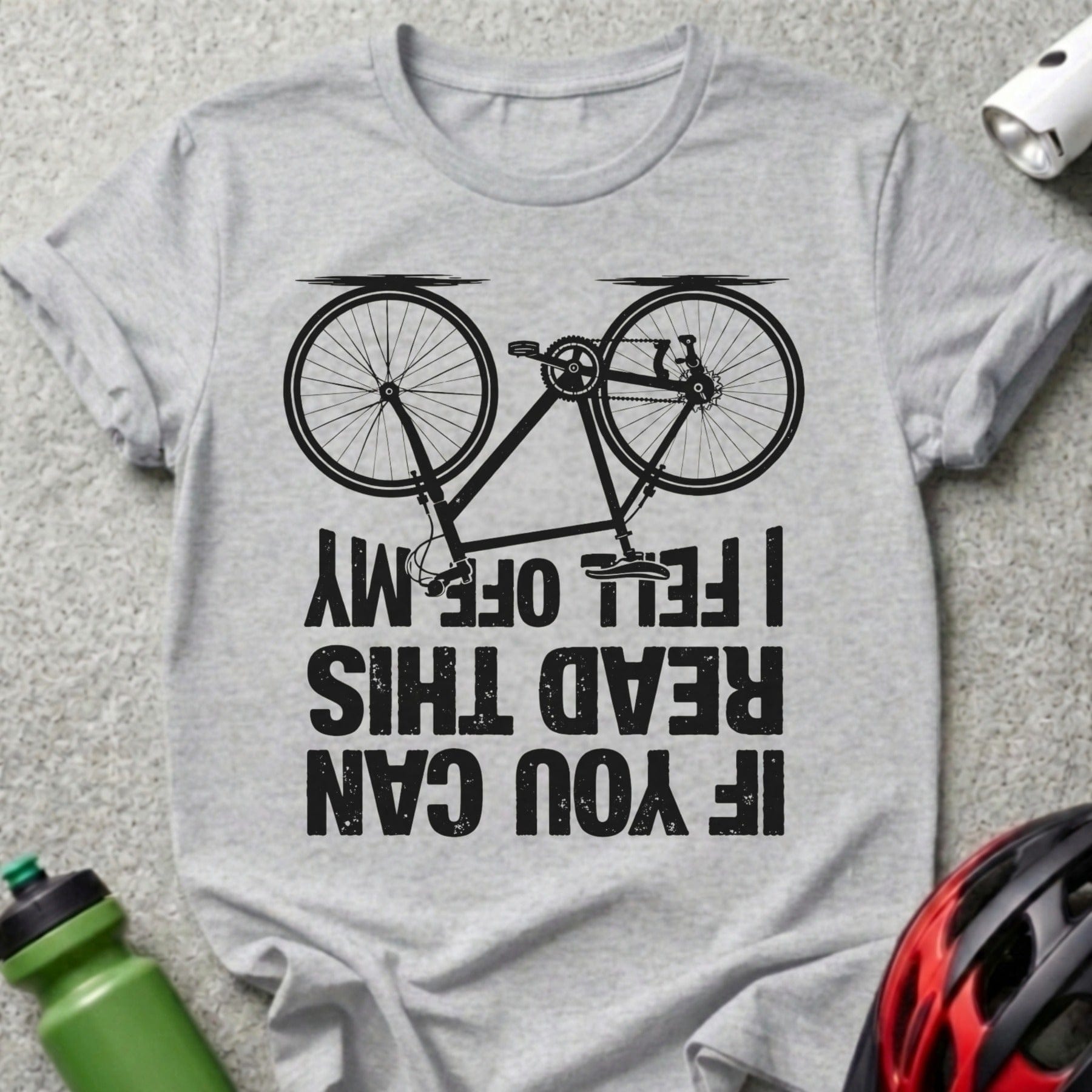 If You Can Read This I Fell Off My Bike T-shirt