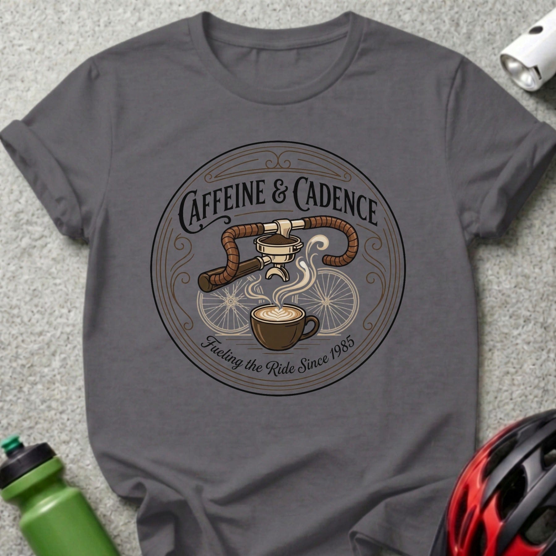 Caffeine & Cadence Fueled Ride Since 1985 Shirt
