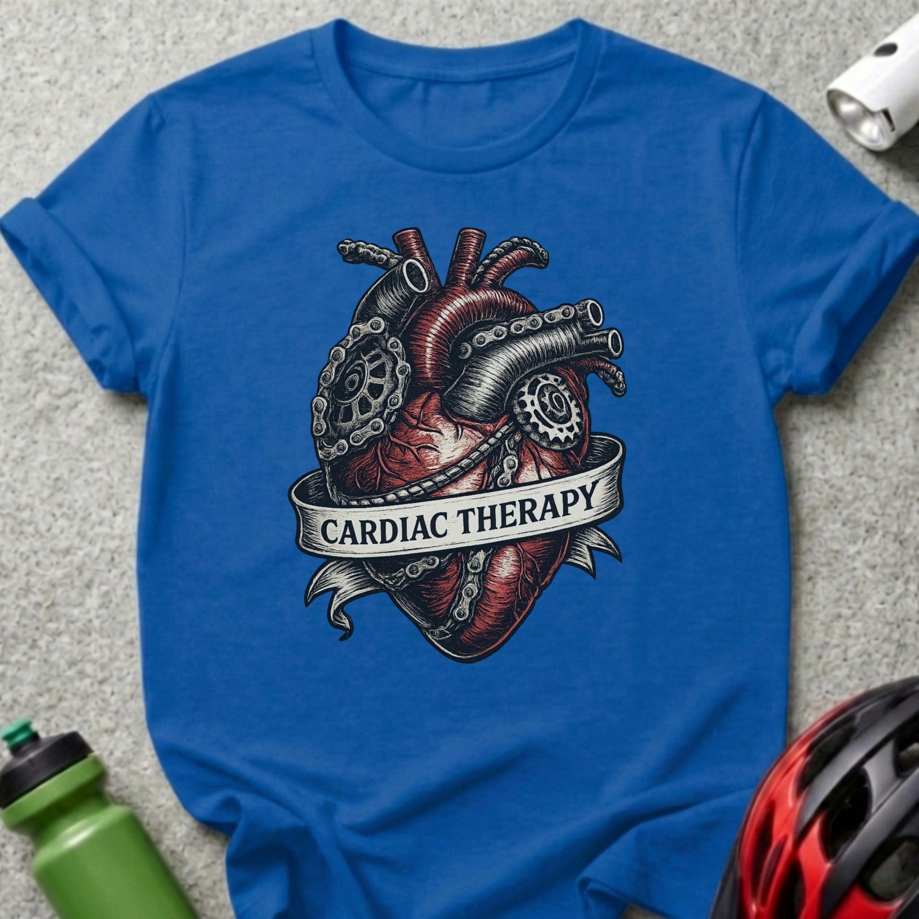 Cardiac Therapy Graphic Heart Design Shirt