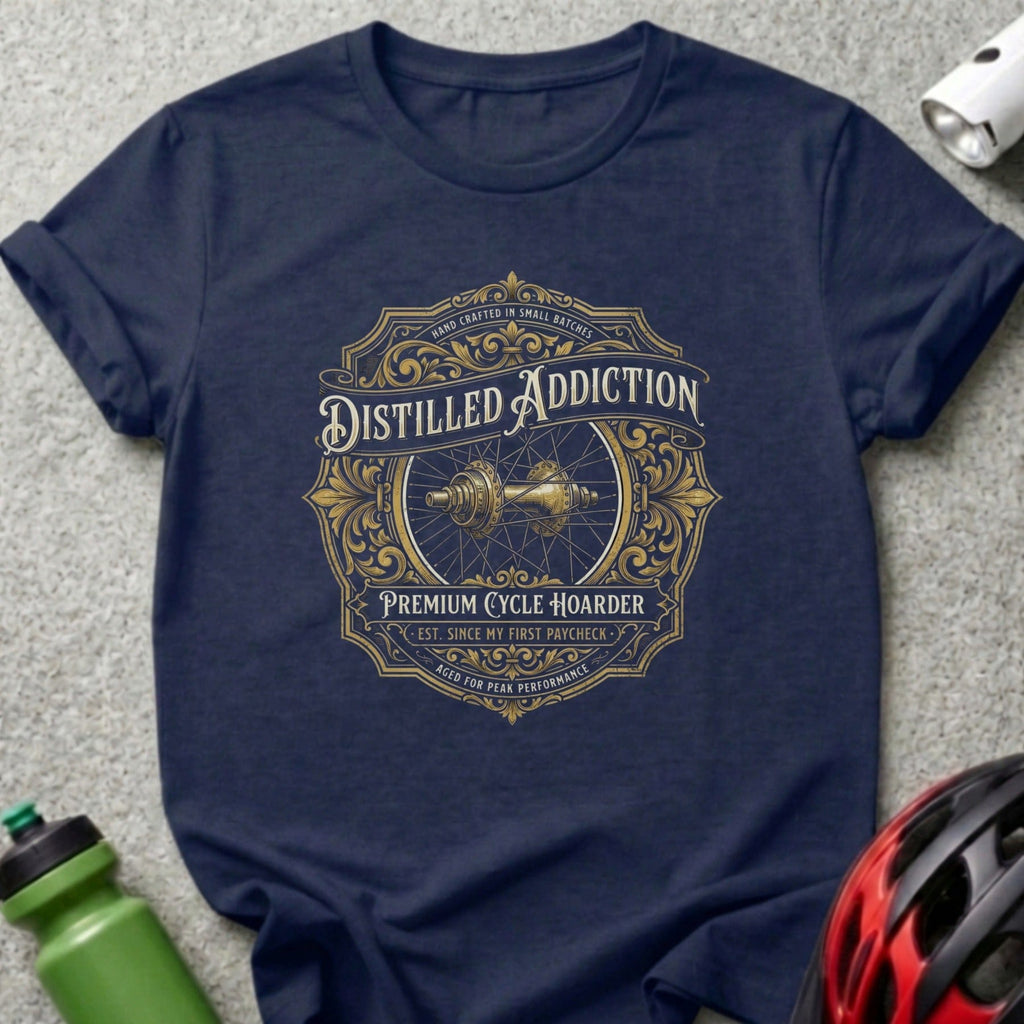 Distilled Addiction Premium Cycle Hoarder T-shirt