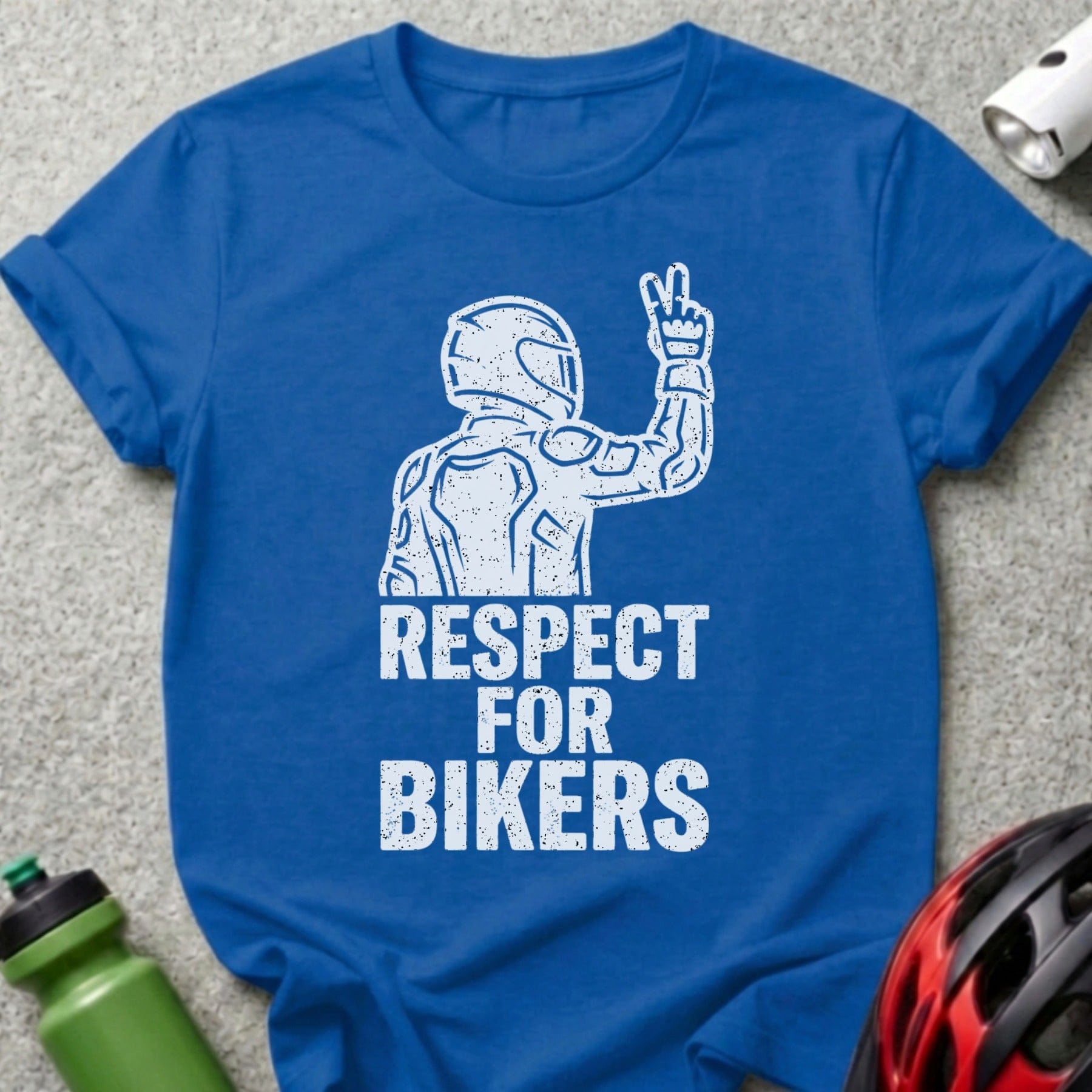 Respect for Bikers Graphic Tee Biking Apparel