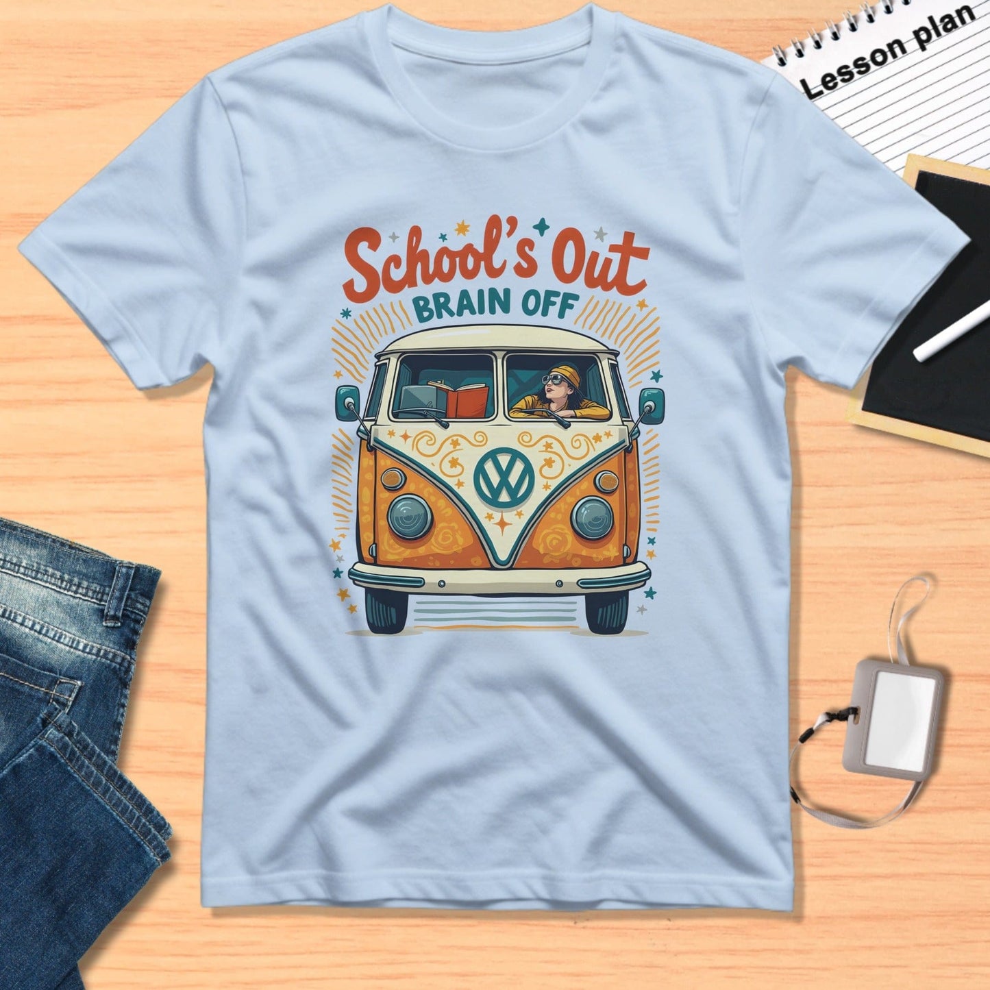 School's Out Brain Off Graphic T-Shirt