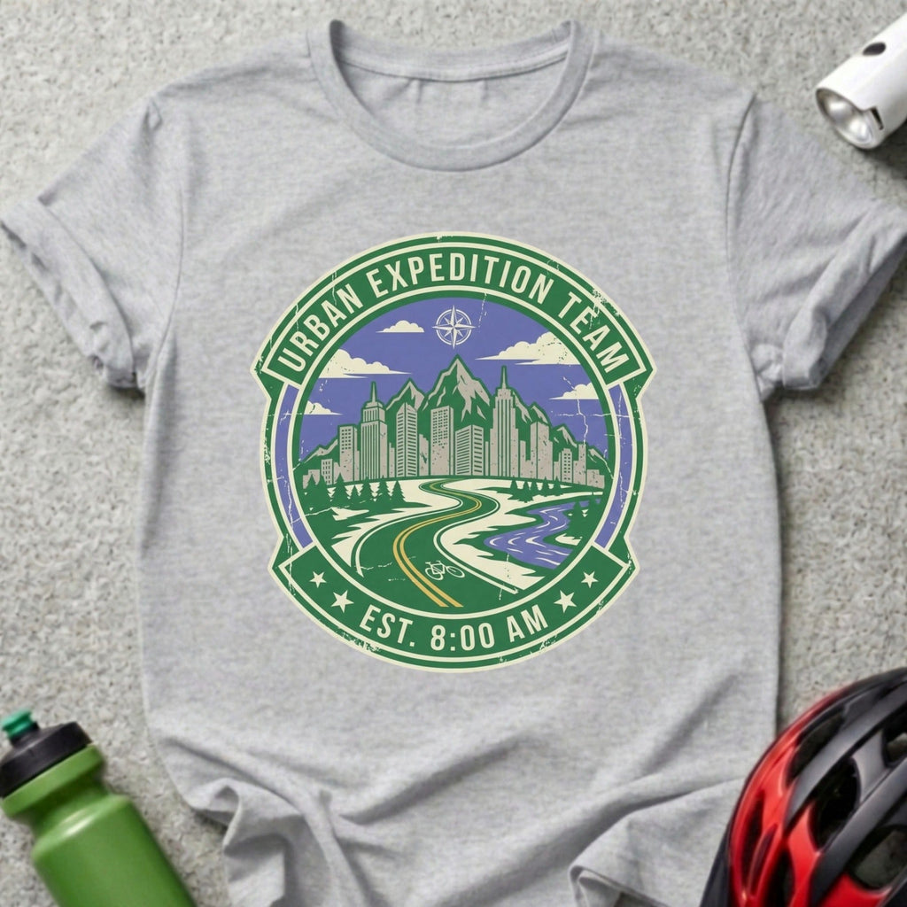 Urban Expedition Team Est 8:00 AM T-shirt