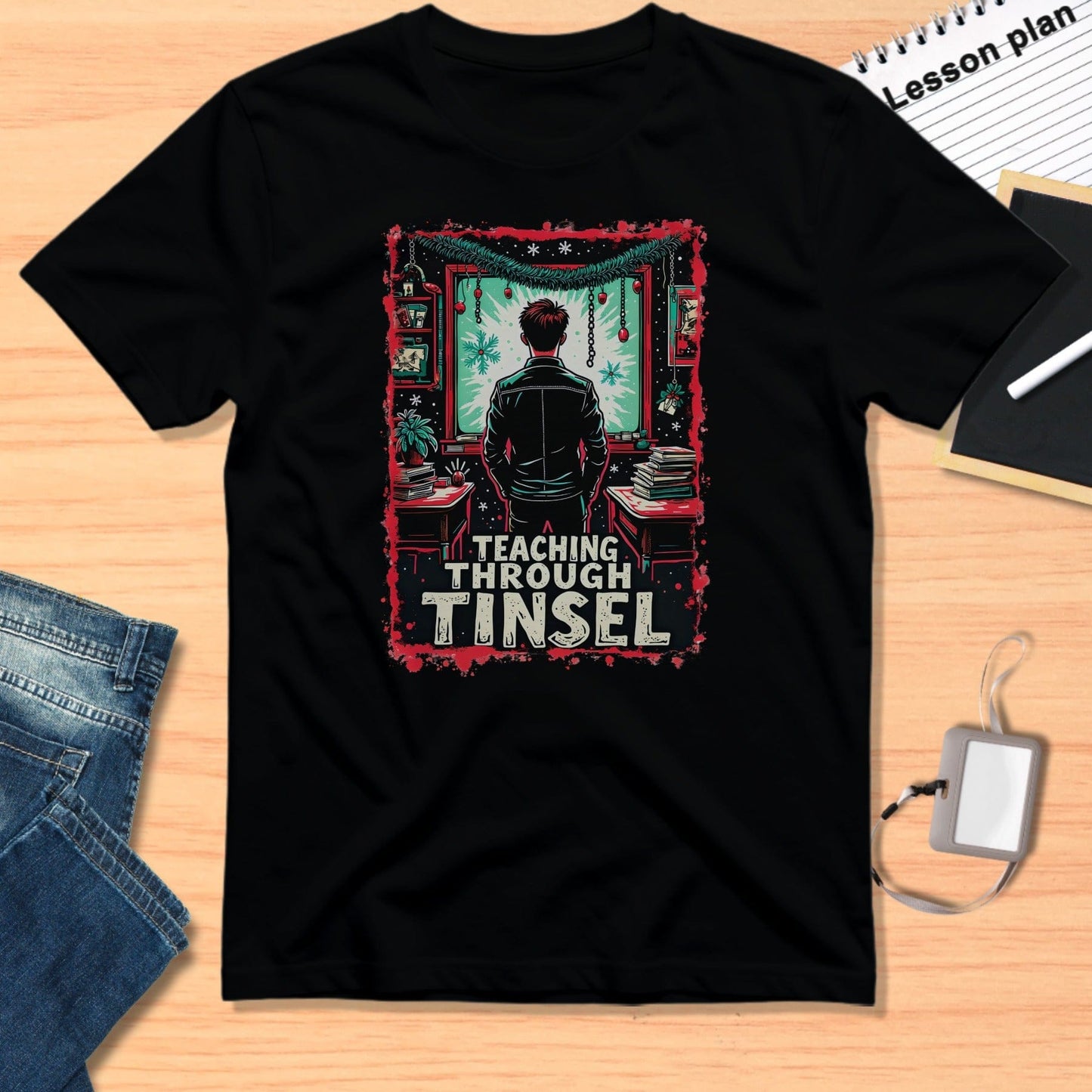 Teaching Through Tinsel Graphic Tee