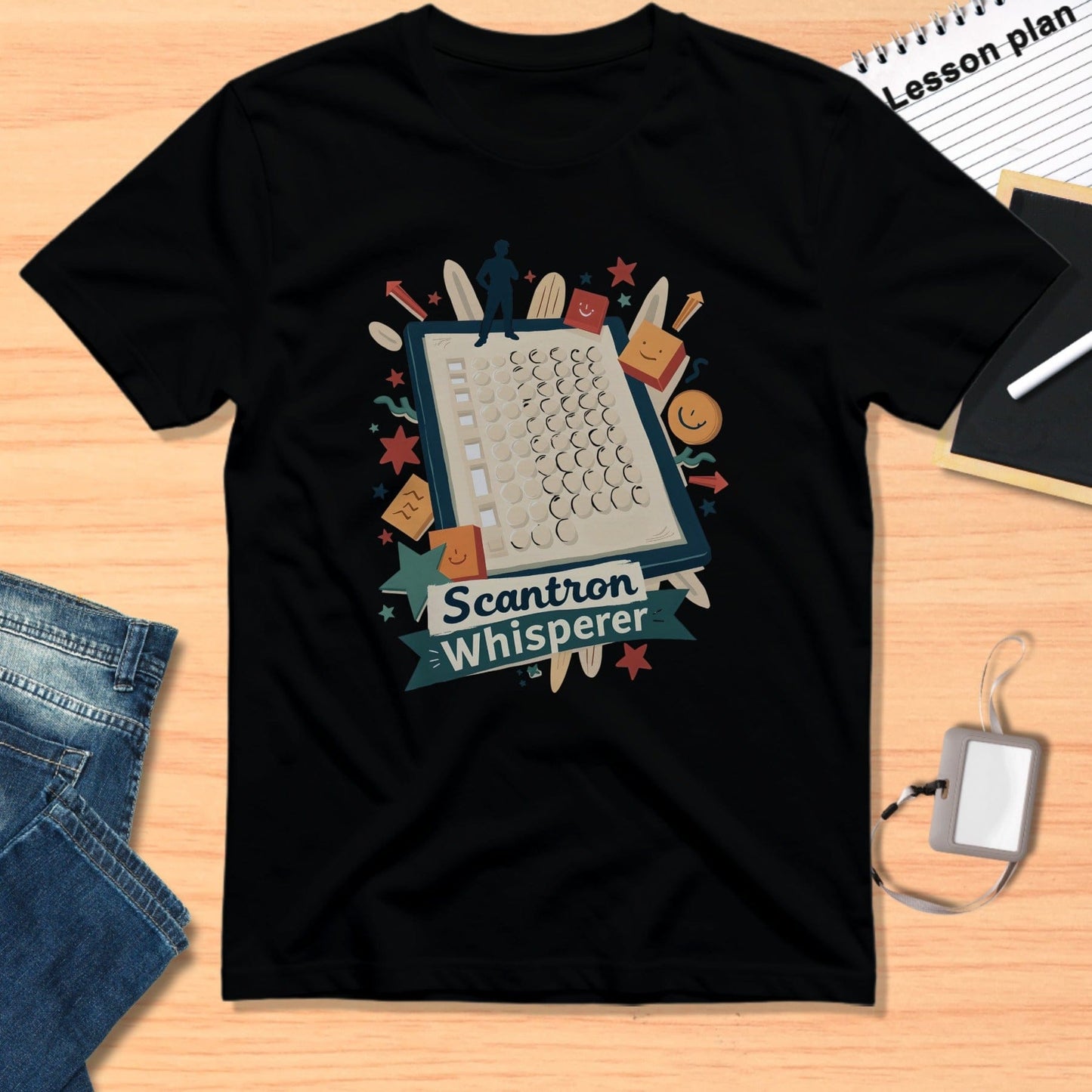Scantron Whisperer T-shirt for Exam Enthusiasts