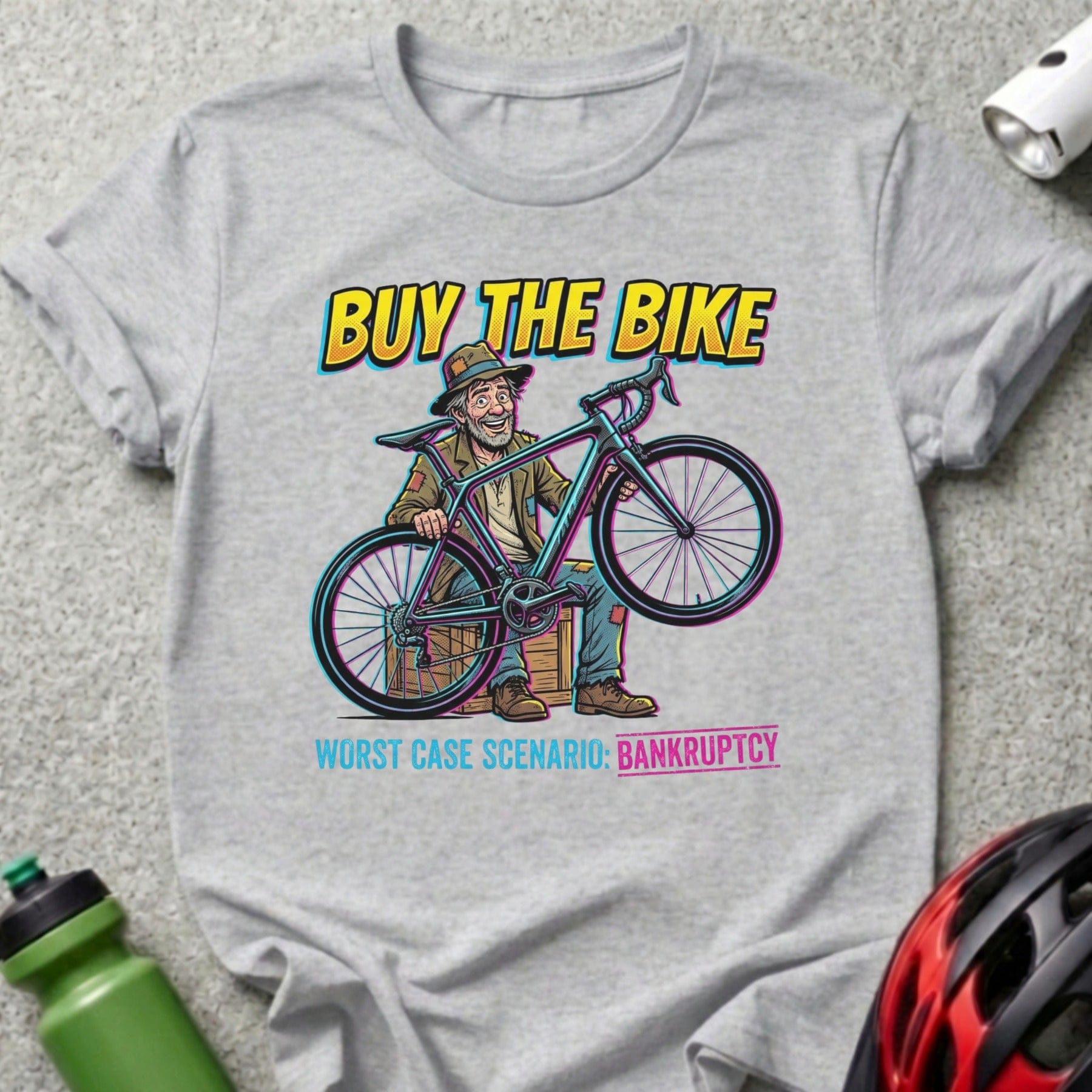 Buy The Bike Worst Case Scenario Bankruptcy Shirt