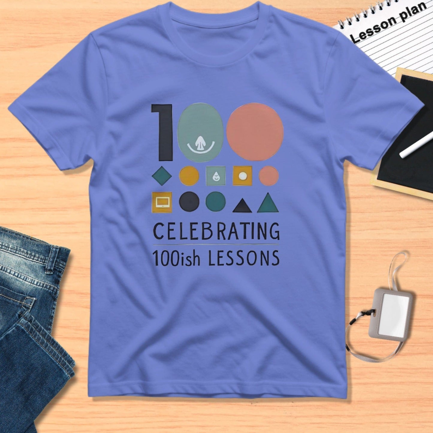 Celebrating 100ish Lessons Graphic T-Shirt product