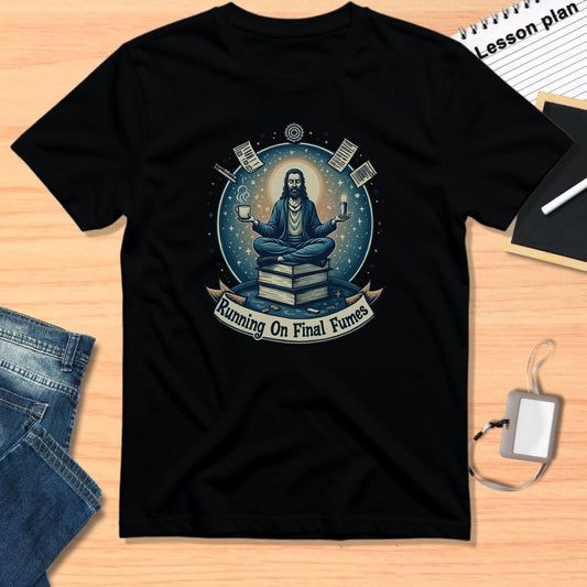 Running On Final Fumes Printed T-Shirt