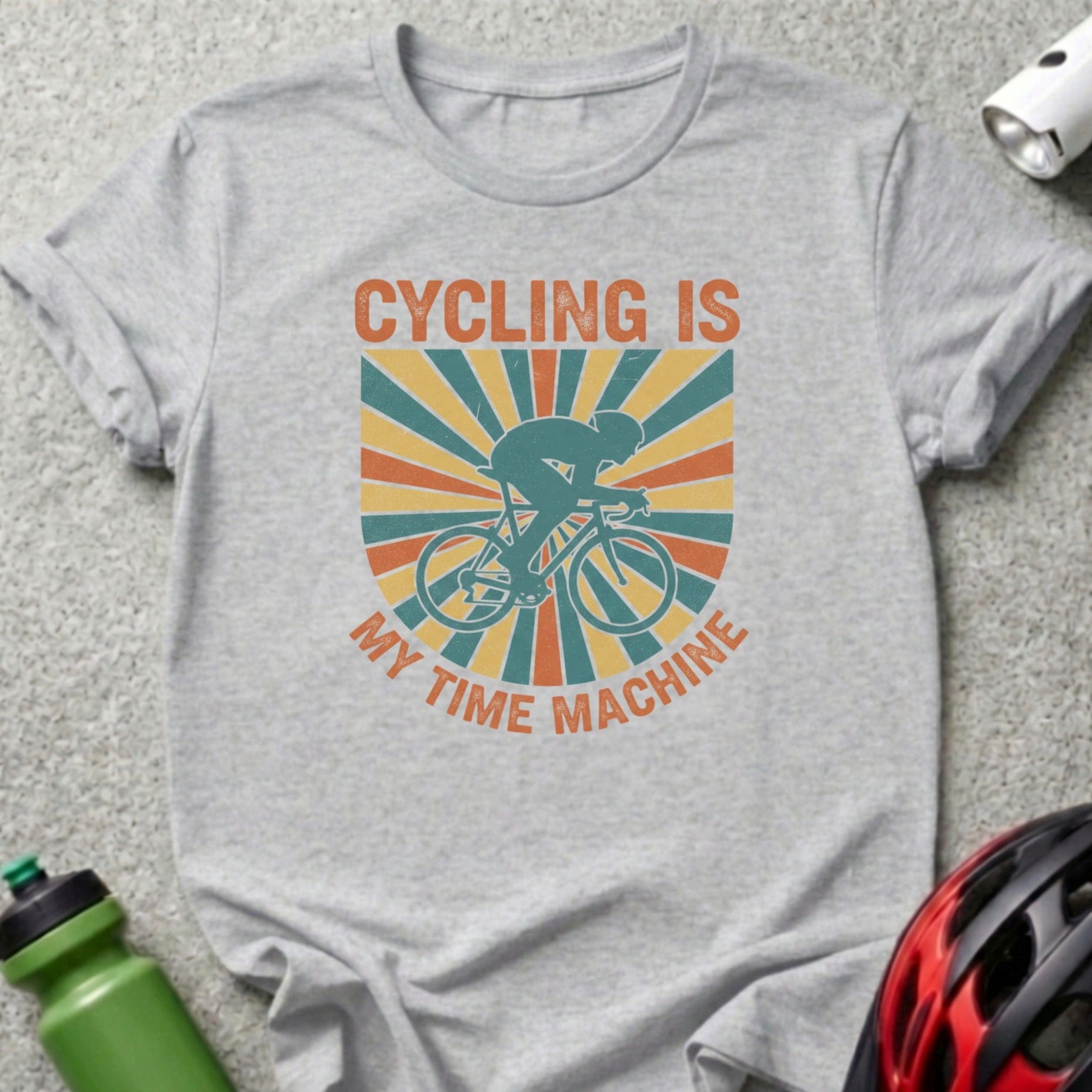 Cycling Is My Time Machine T-shirt