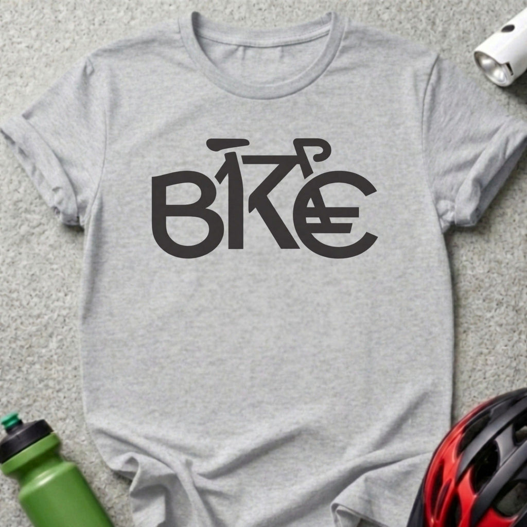 Bicycle Graphic Design Bike T-Shirt for Cycling Enthusiasts