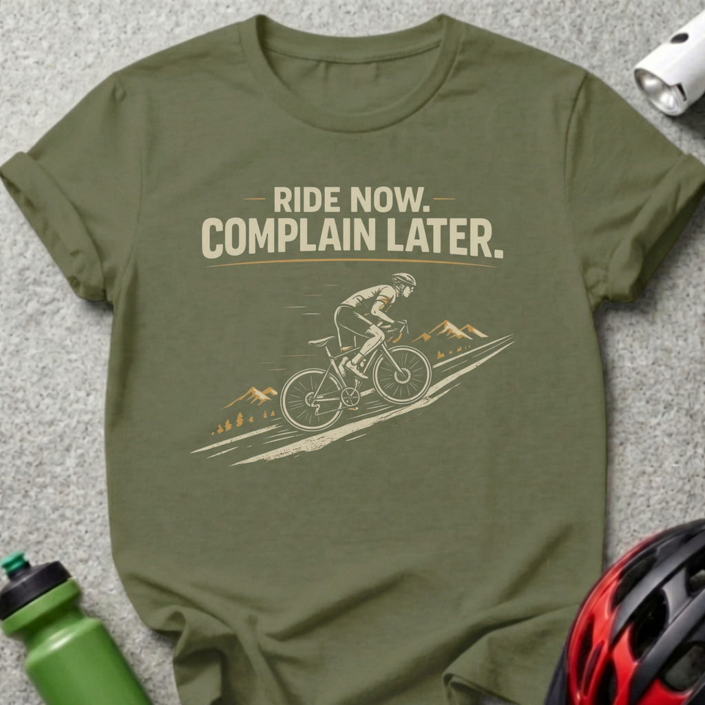 Ride Now Complain Later T-Shirt
