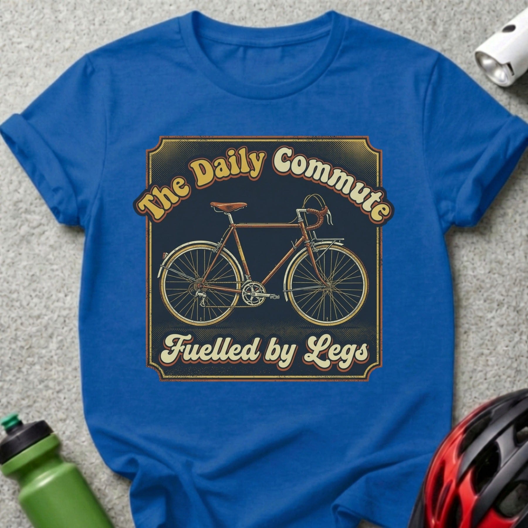 The Daily Commute Fuelled by Legs Bicycle Shirt