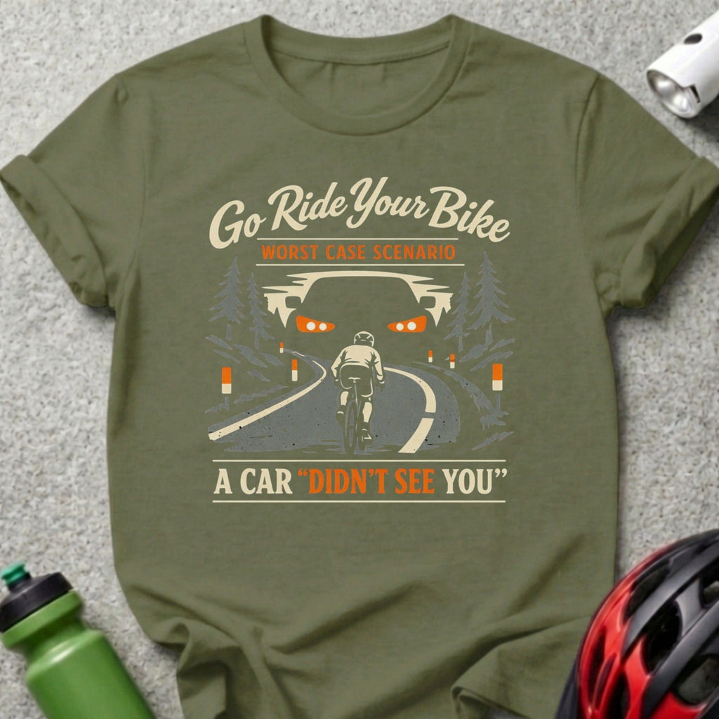 Go Ride Your Bike Worst Case Scenario Car Didn't See You