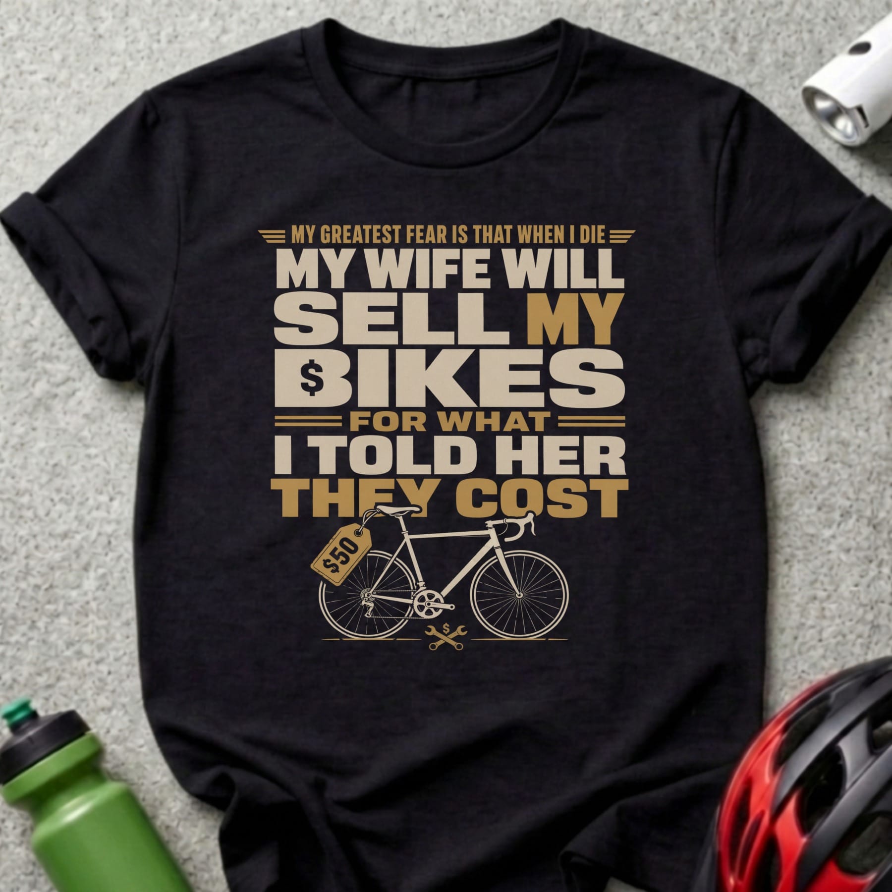 What My Bike Costs T-Shirt