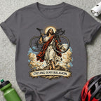 Cycling Is My Religion Casual Graphic Tee