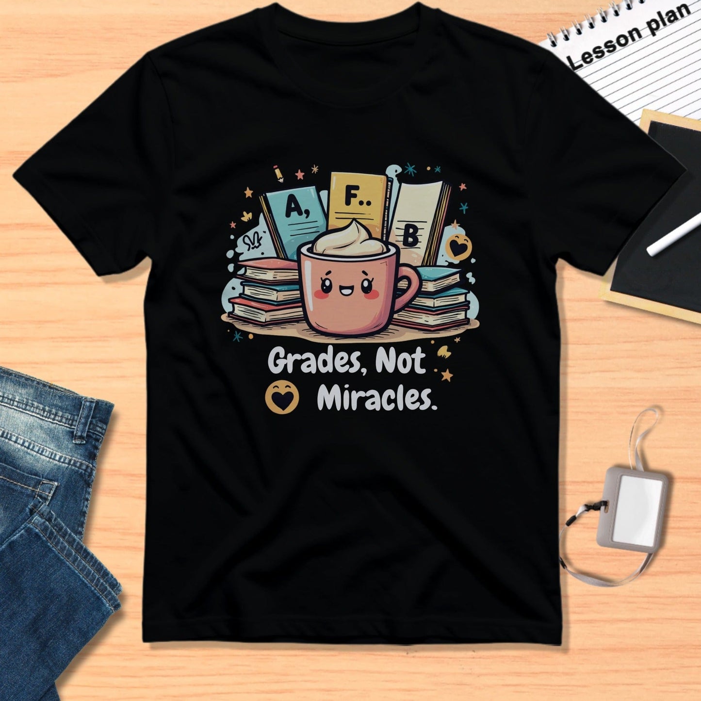 Grades Not Miracles Coffee Mug Teacher Gift