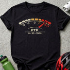FTP Speedometer Graphic Tee for Cyclists Product