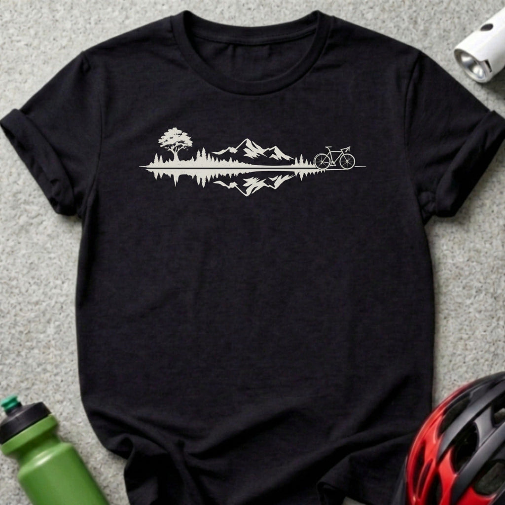 Mountain Biking Adventure Graphic T-shirt