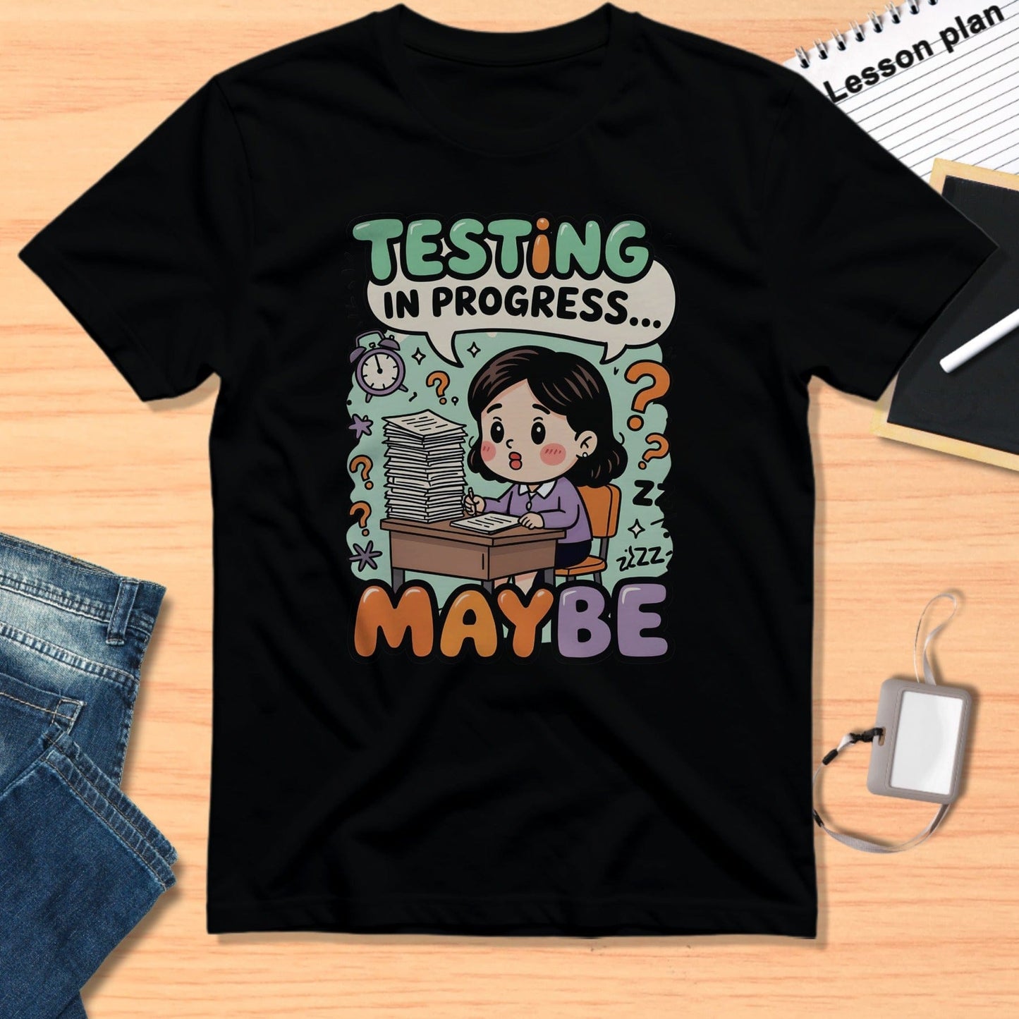 Testing In Progress Maybe T-shirt
