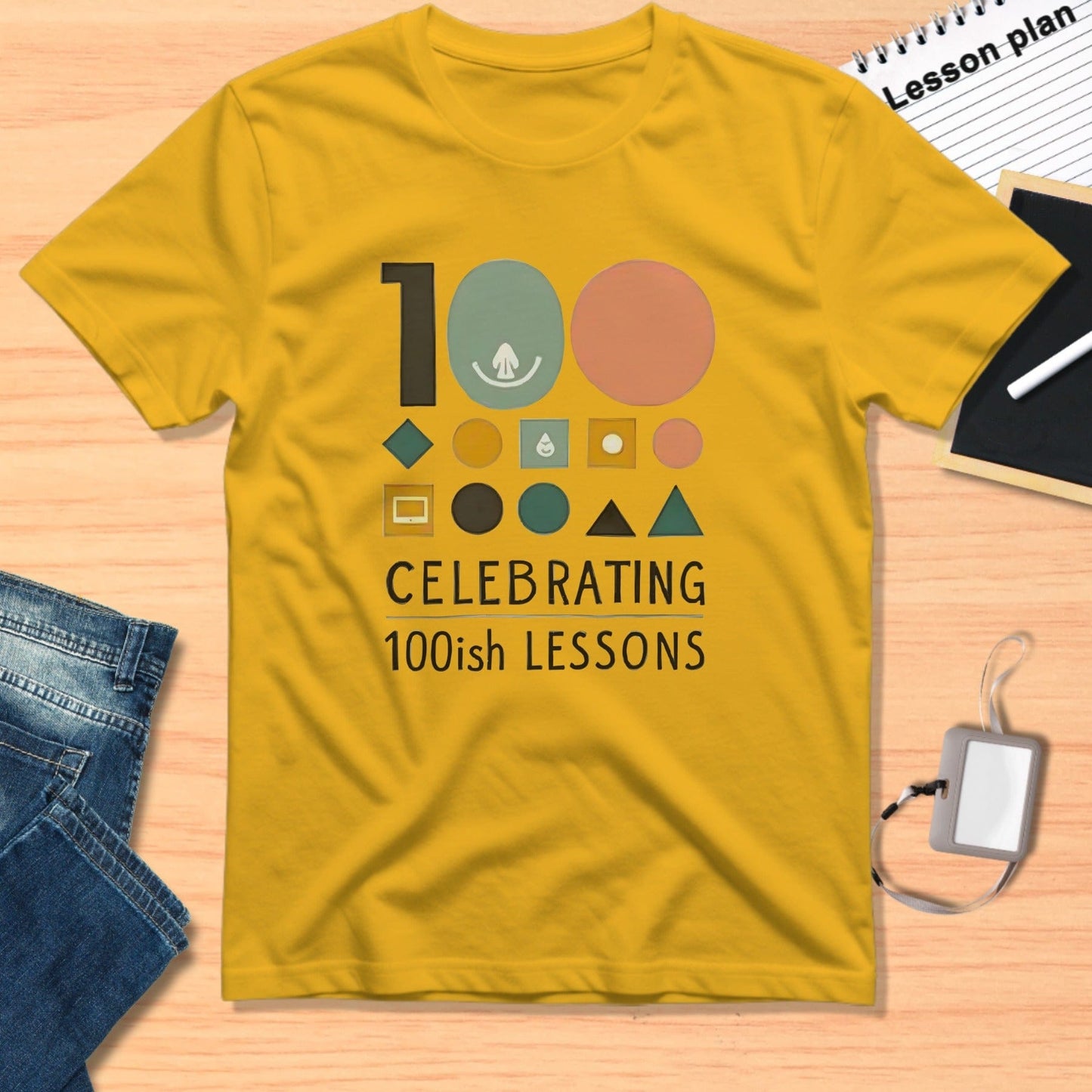 Celebrating 100ish Lessons Graphic T-Shirt