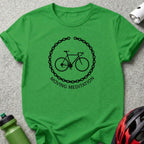 Moving Meditation Bicycle Chain T-shirt Design