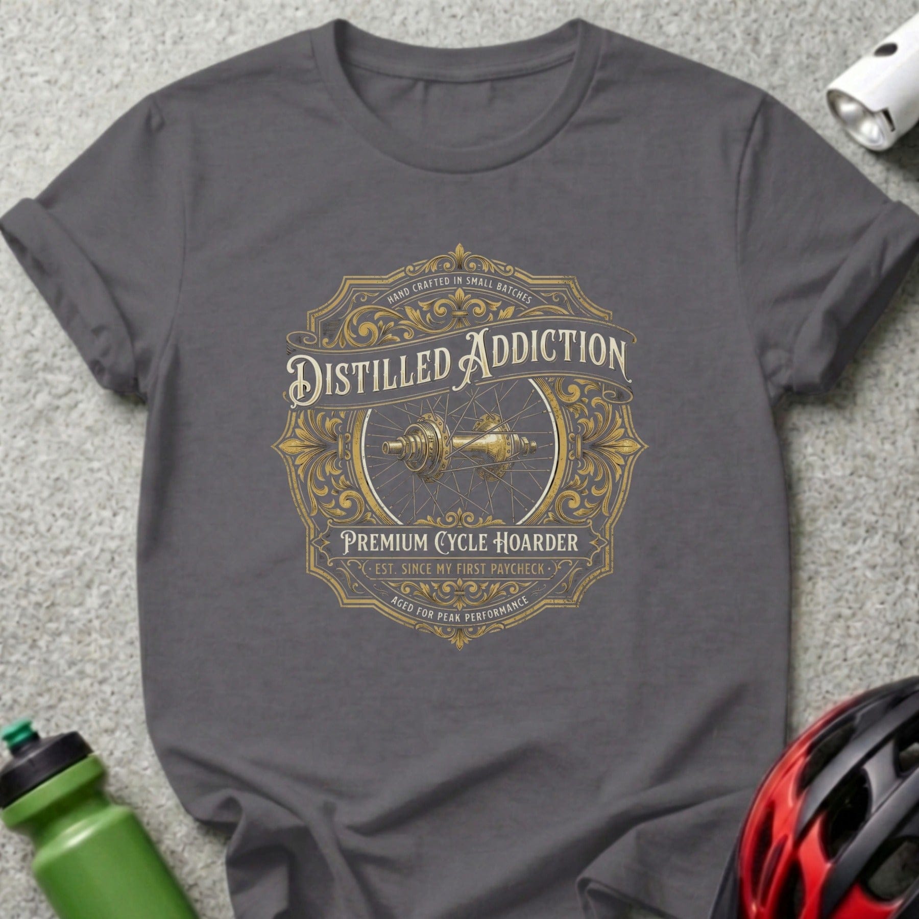 Distilled Addiction Premium Cycle Hoarder T-shirt
