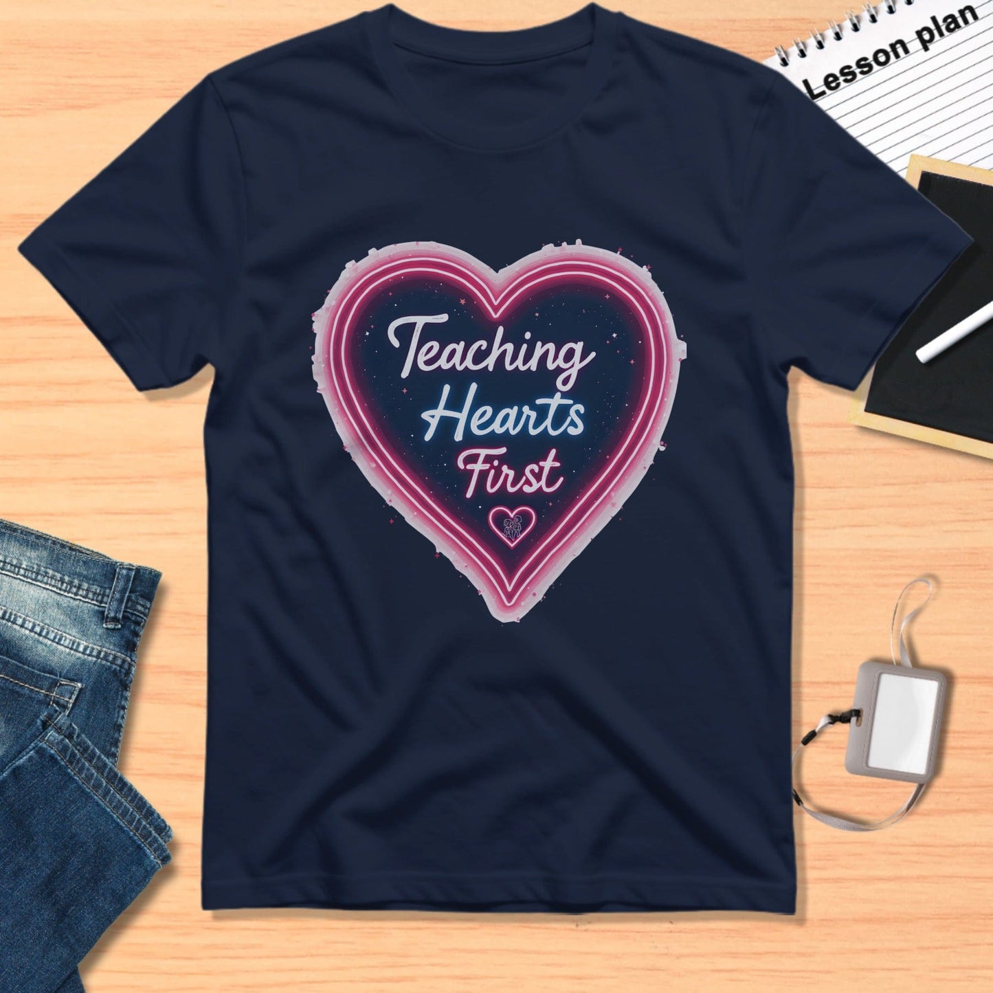 Teaching Hearts First Heart Design Shirt