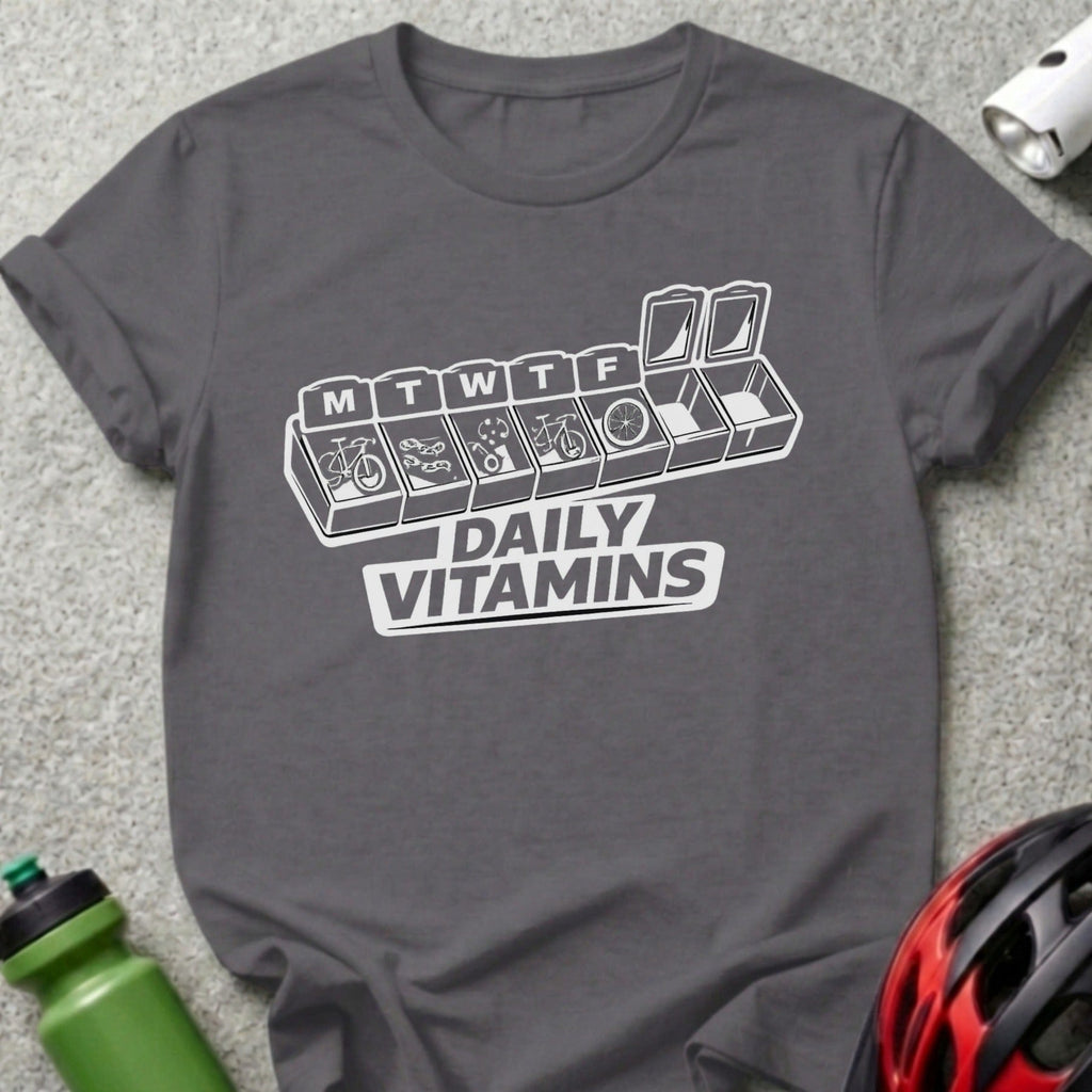 Daily Vitamins Schedule Graphic T-Shirt