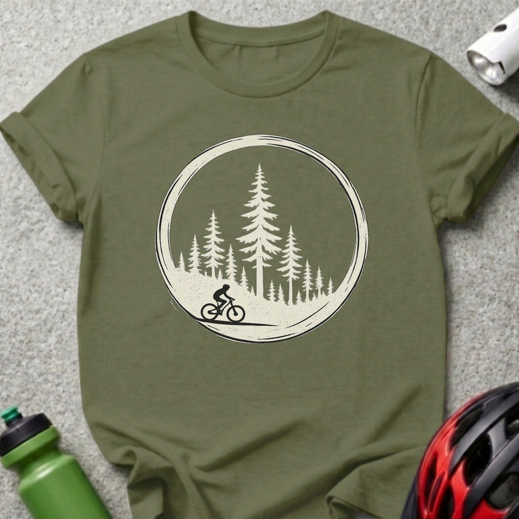 Nature Inspired Mountain Biking Adventure T-shirt