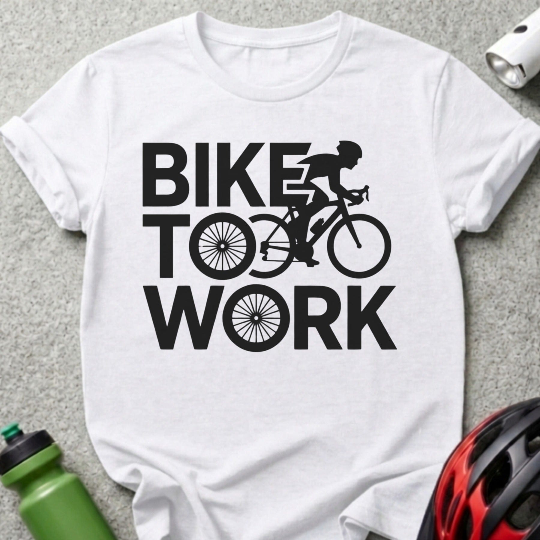Bike To Work Shirt for Cycling Enthusiasts
