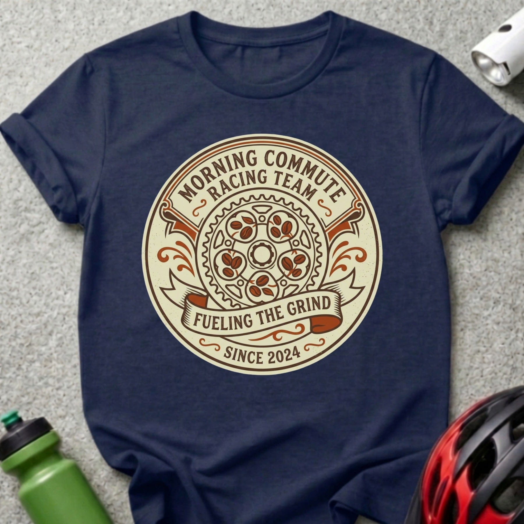 Morning Commute Racing Team Fueling The Grind T-shirt