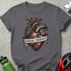 Cardiac Therapy Heart Design T-Shirt for Athletes