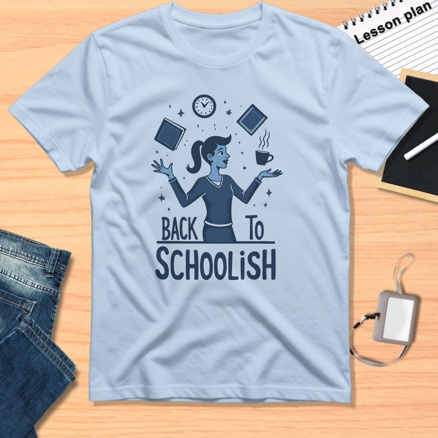 Back To Schoolish Teacher T-Shirt Fun Design