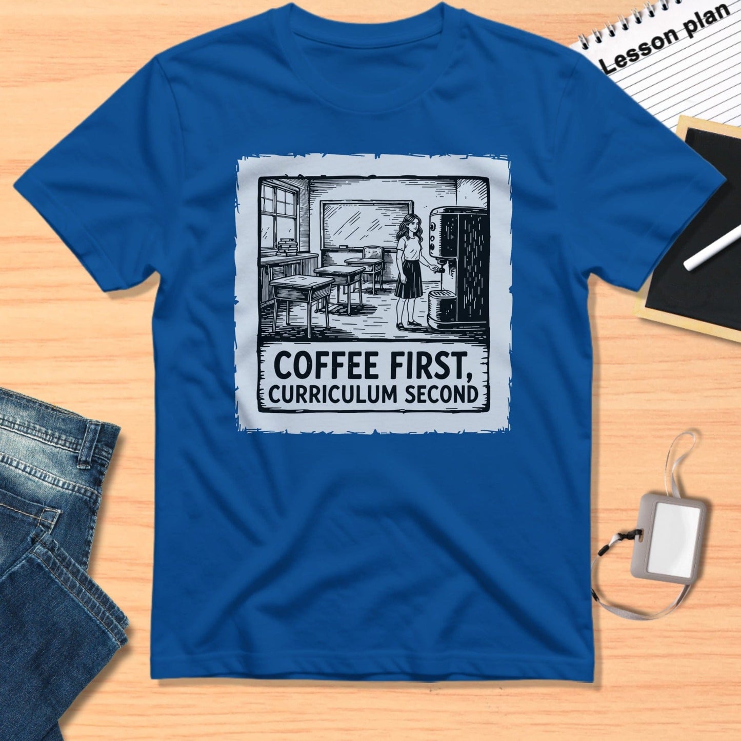 Coffee First Curriculum Second Graphic Tee