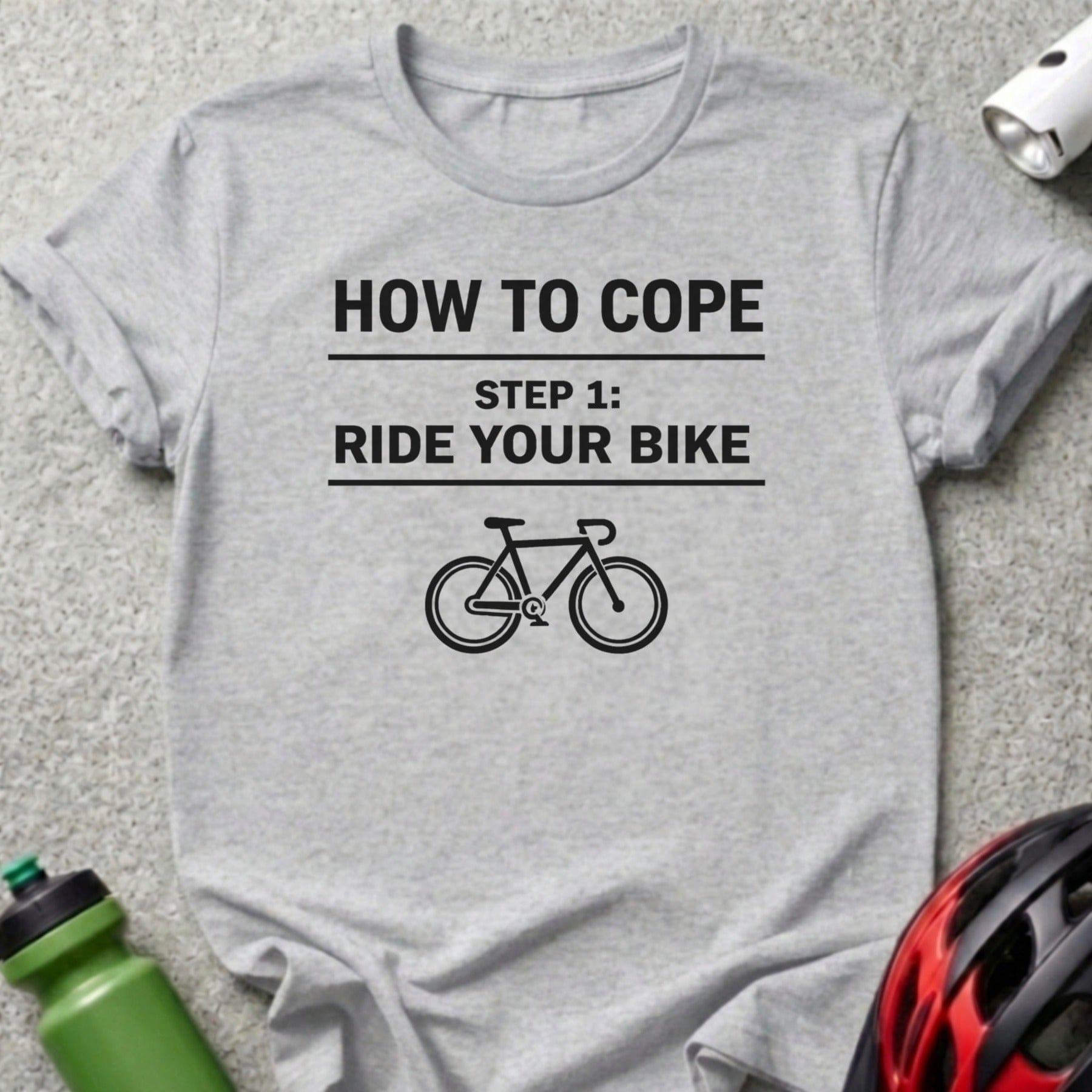 How to Cope Ride Your Bike Graphic T-Shirt