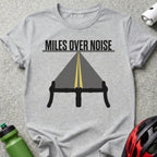 Miles Over Noise Road Bike Graphic T-Shirt