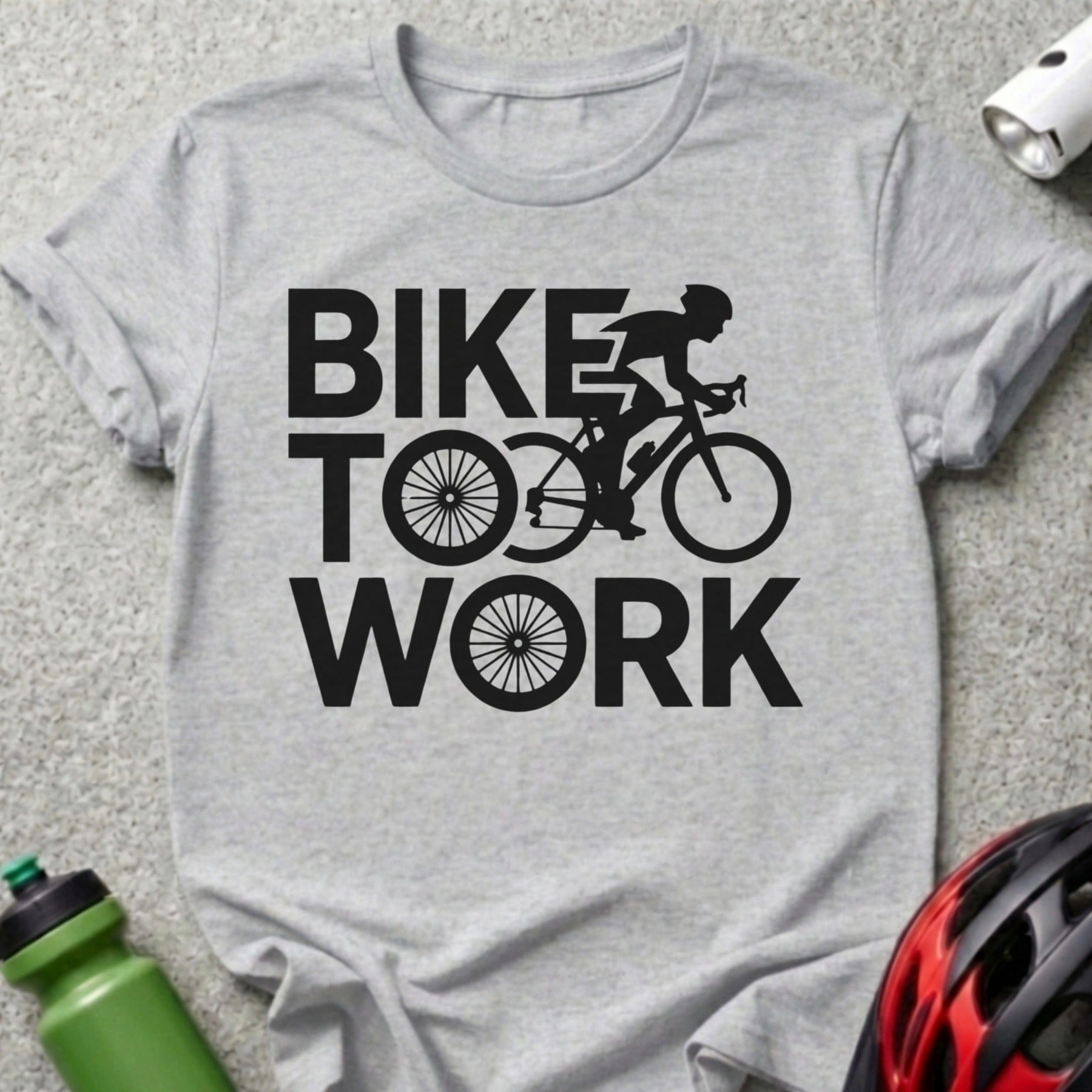 Bike To Work Cycling Enthusiast T-shirt