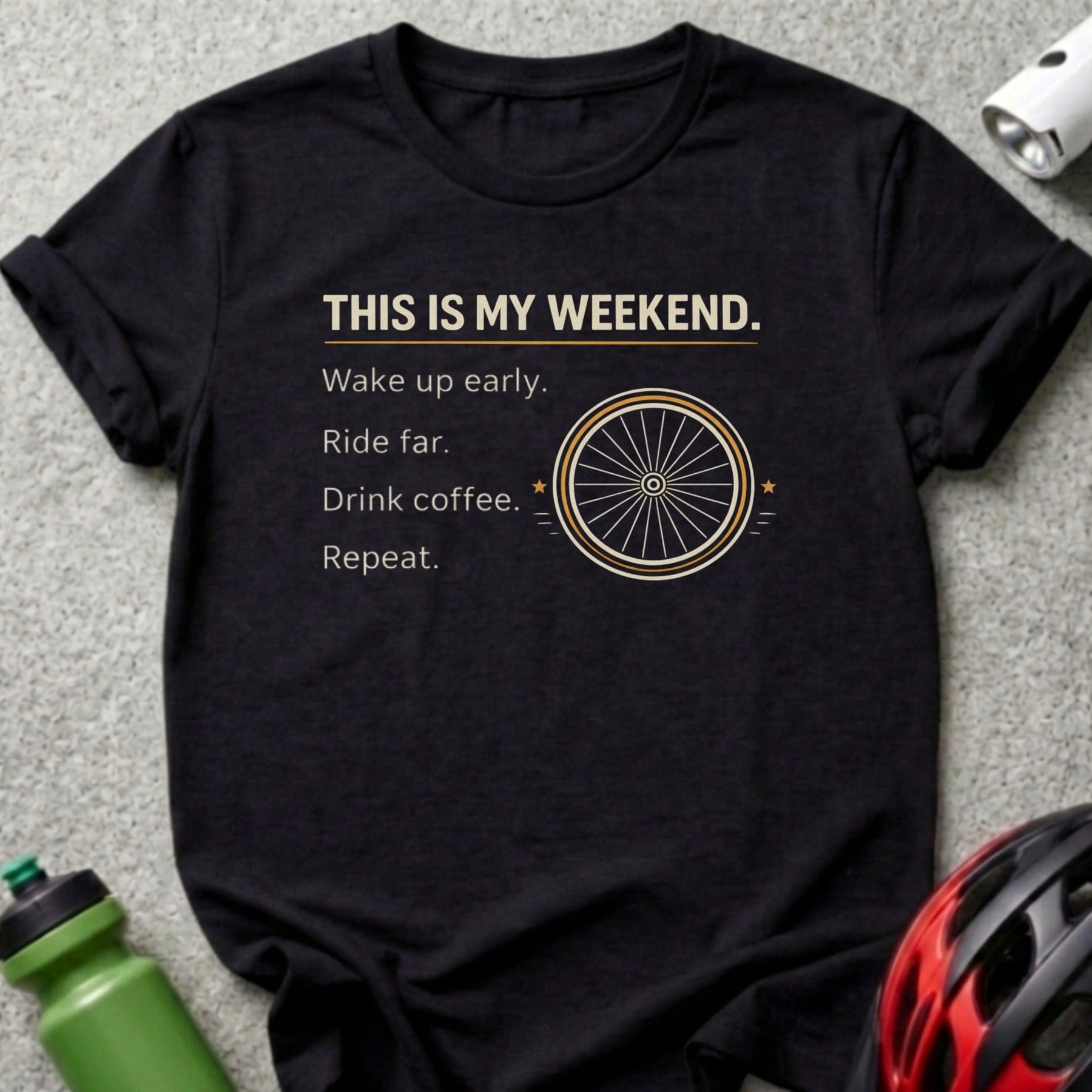This Is My Weekend Bicycle Wheel Cycling Quote product type