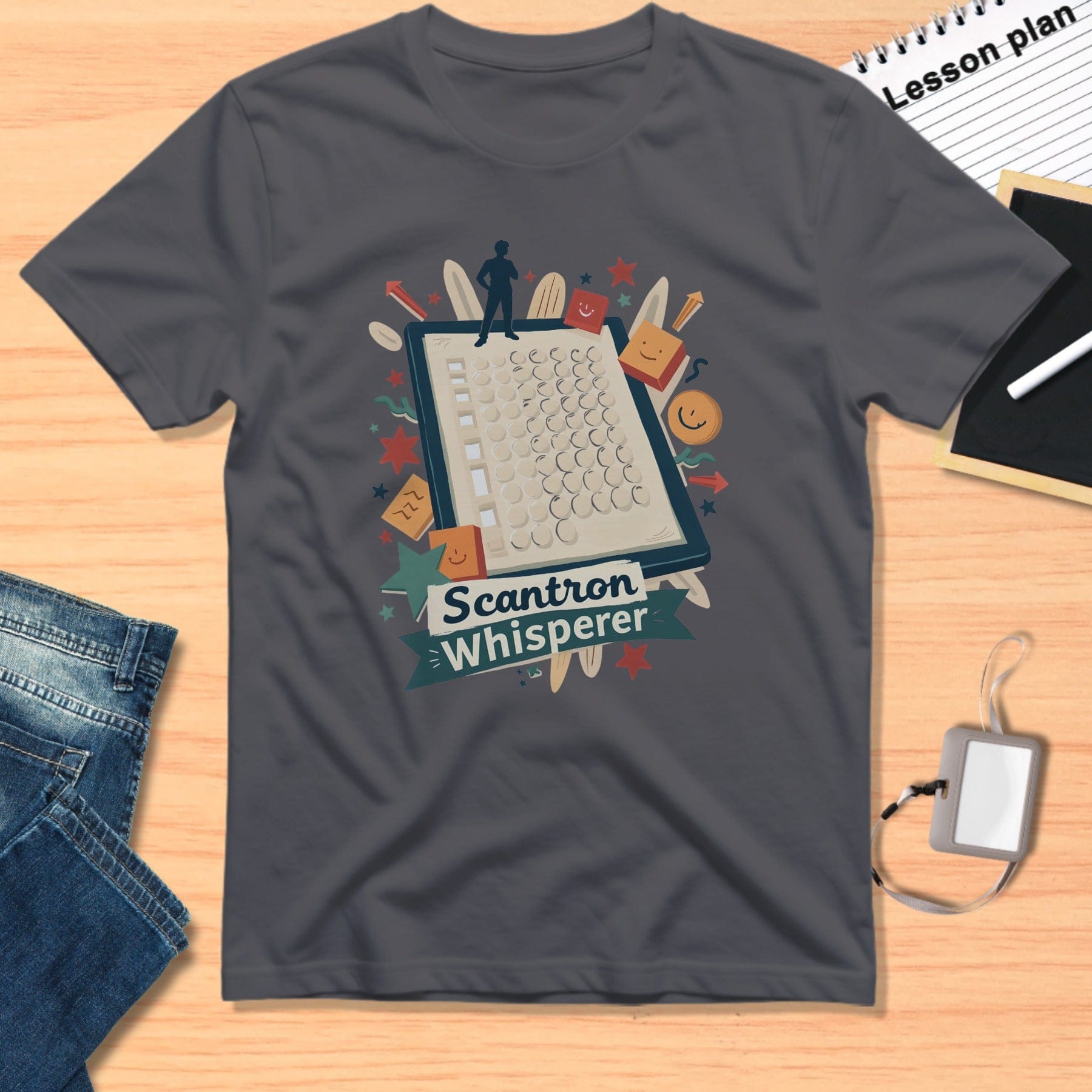 Scantron Whisperer Exam Taker Graphic T-Shirt